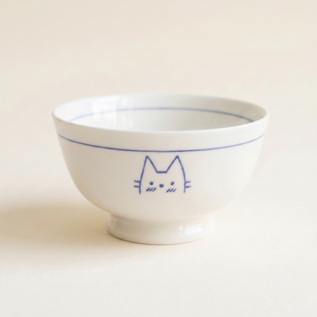Blue Line Kitten Bowl · 5.3"