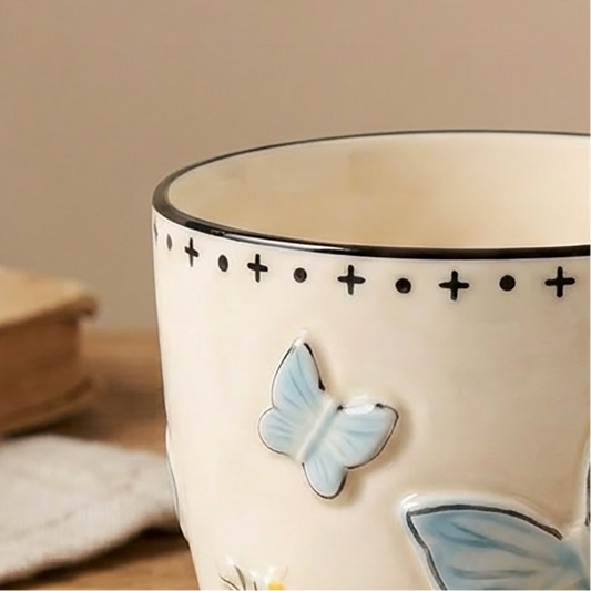 Butterfly Bow Mug · Gift Box