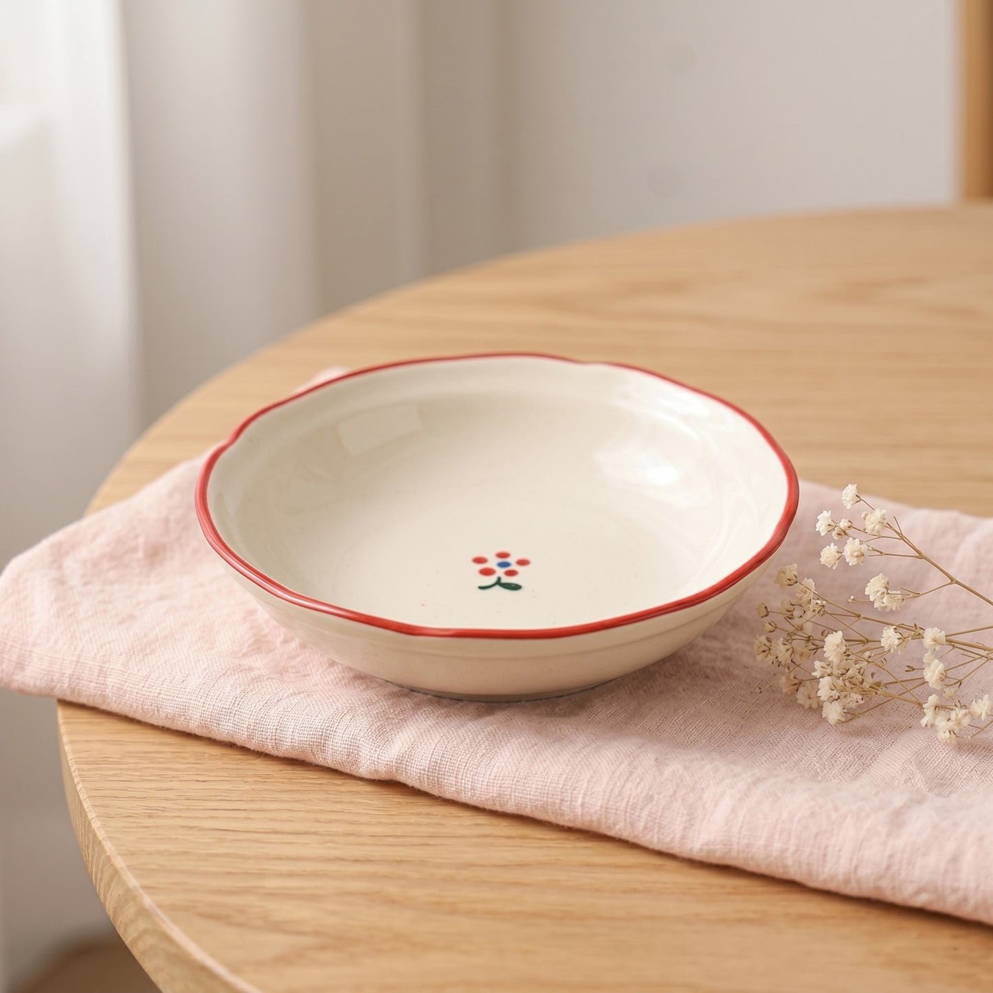 French Garden Saucer · 4"