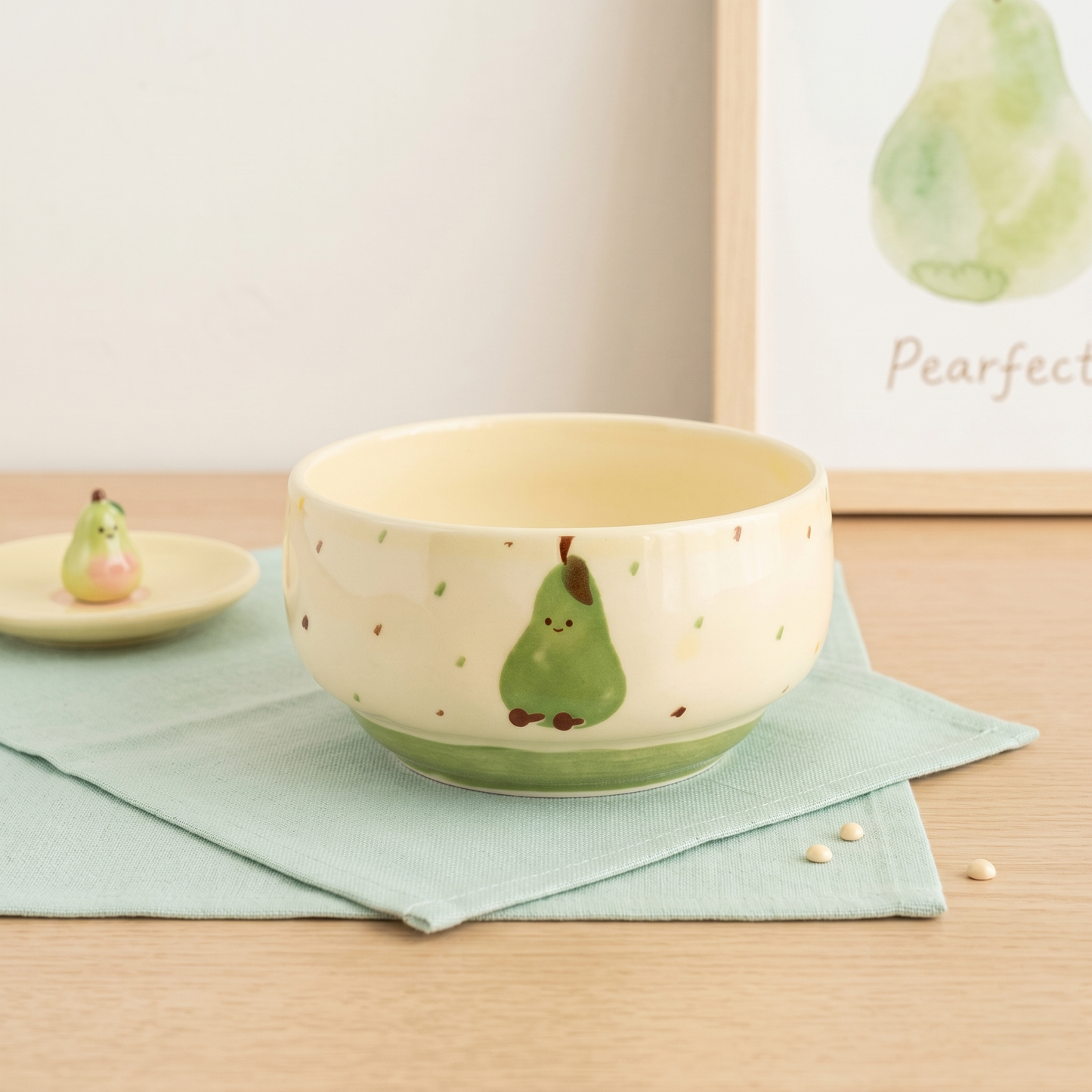 Pear Soft Rice Bowl · 4.65"