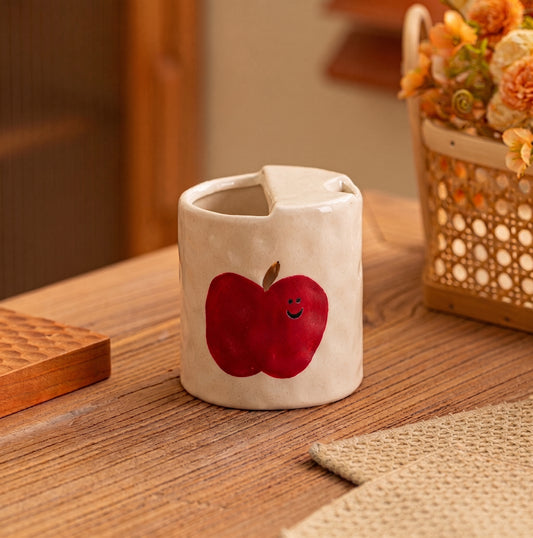 Apple Ceramic Coffee Mug · 10oz