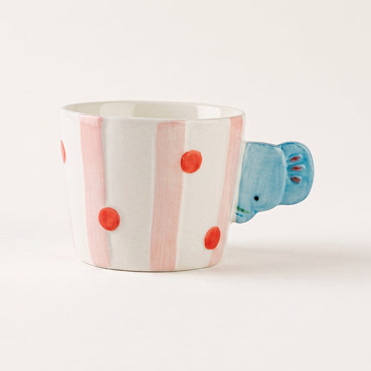 Apple Elephant Ceramic Mug · 11.8oz