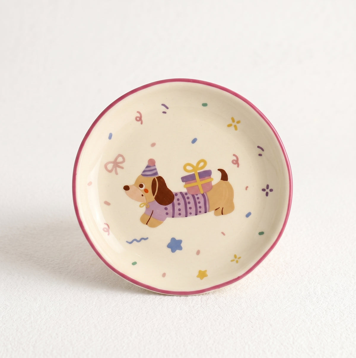 Dachshund Dessert Plate · 6"