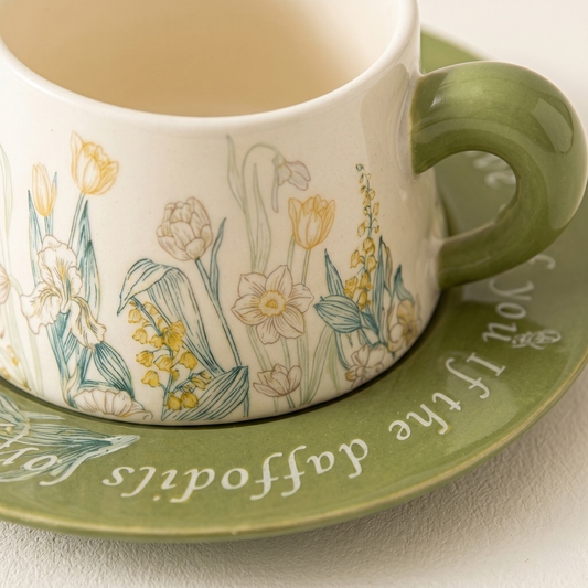 Lily of the Valley Coffee Cup gift box all variants - MoriMori Home