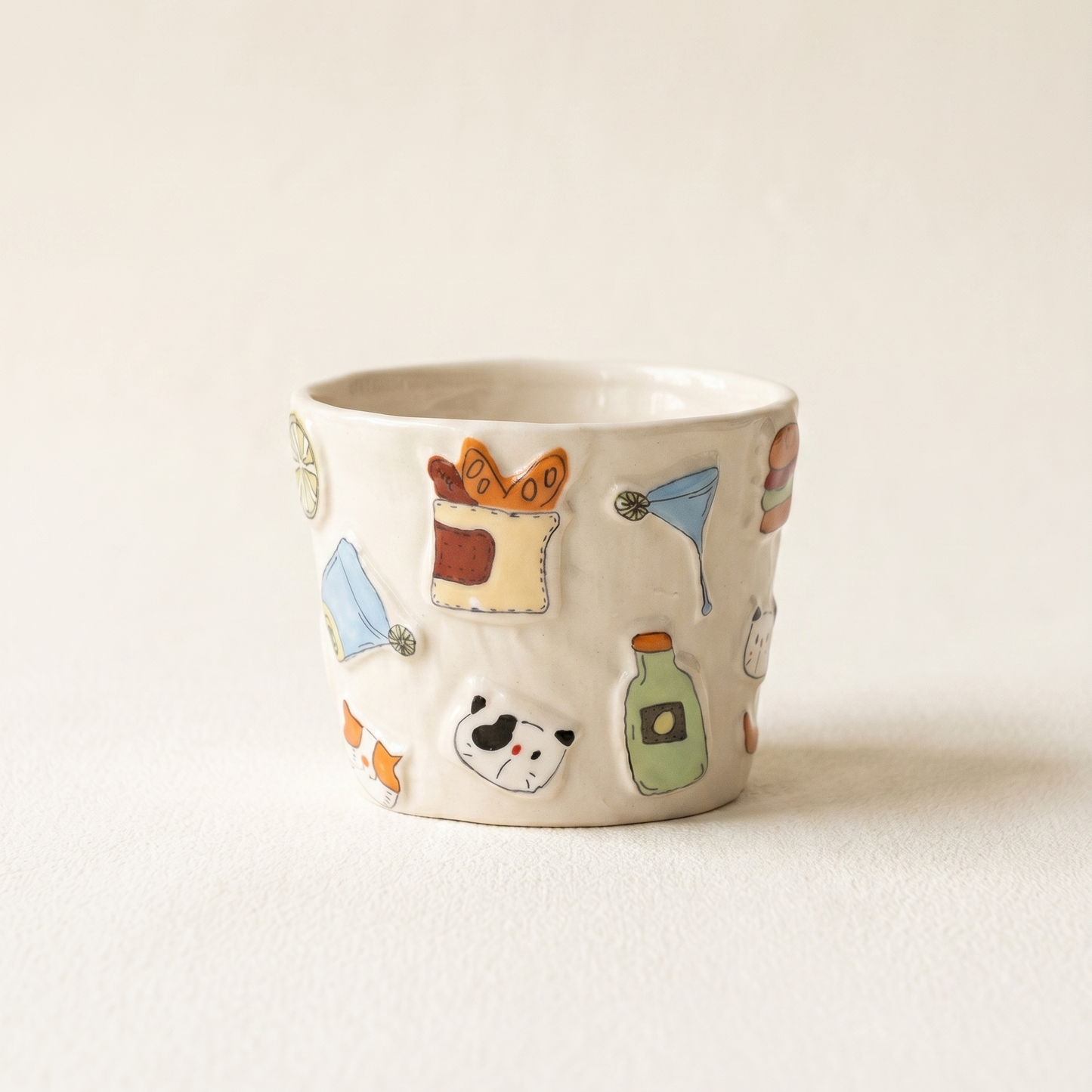 Summer Party Mini Ceramic Mug