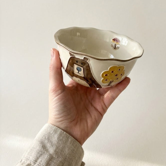 Cute Bear Forest Series Tableware · Bowls