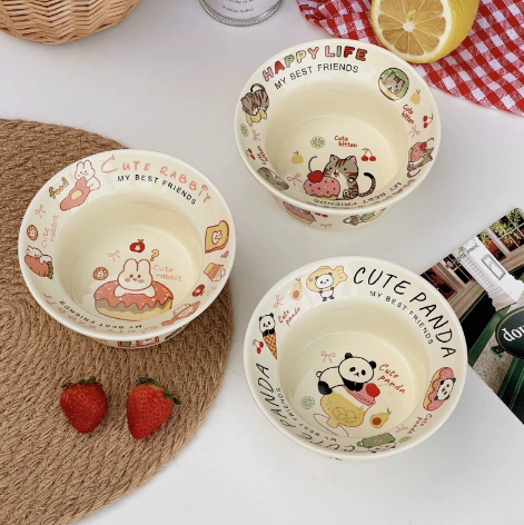 Creamy Ceramic Yogurt Bowl · 5"