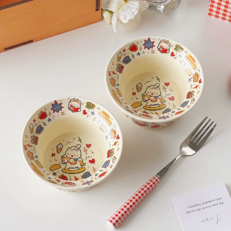 Creamy Ceramic Yogurt Bowl · 5"