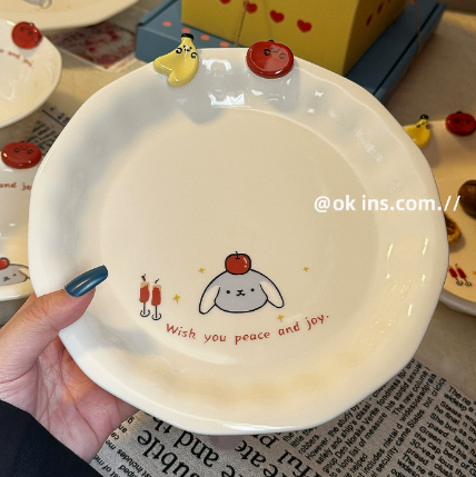 Cute Fruit Paradise Ceramic Plates