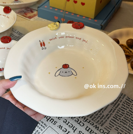 Cute Fruit Paradise Ceramic Plates
