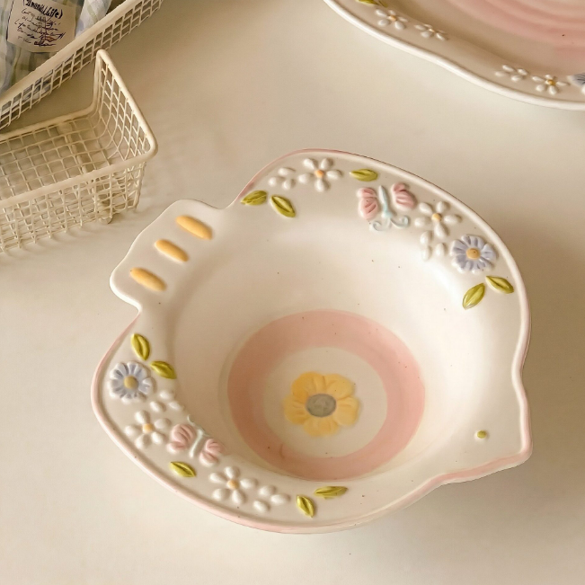 Four Season Birds Tableware Set · 5-piece