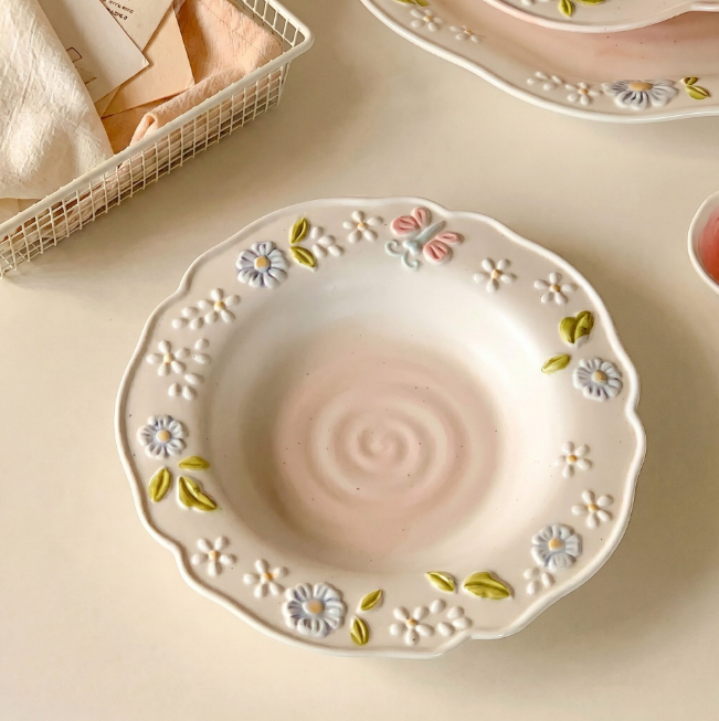 Four Season Birds Tableware Set · 5-piece