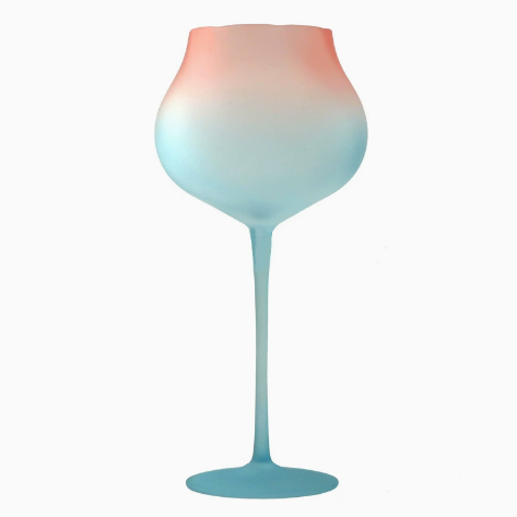 Sunset Ombre Wine Glass · 25oz