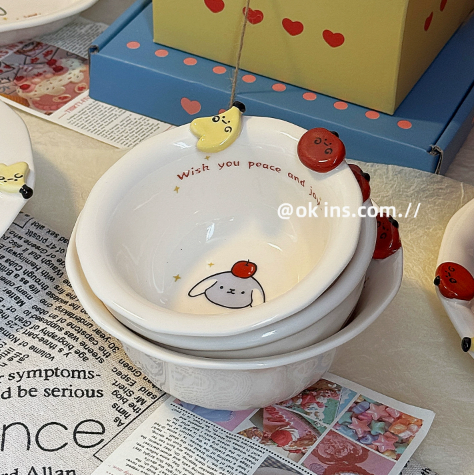 Cute Fruit Paradise Ceramic Bowls