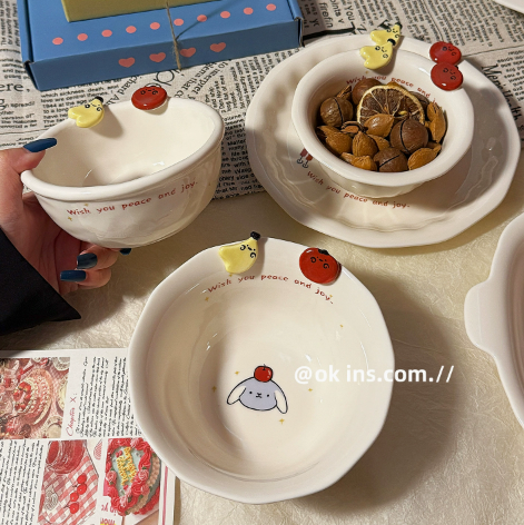 Cute Fruit Paradise Ceramic Bowls