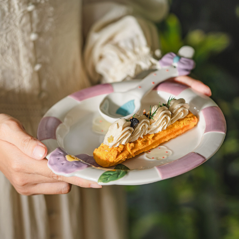 Hoshino Flower Underglaze Ceramic Tableware