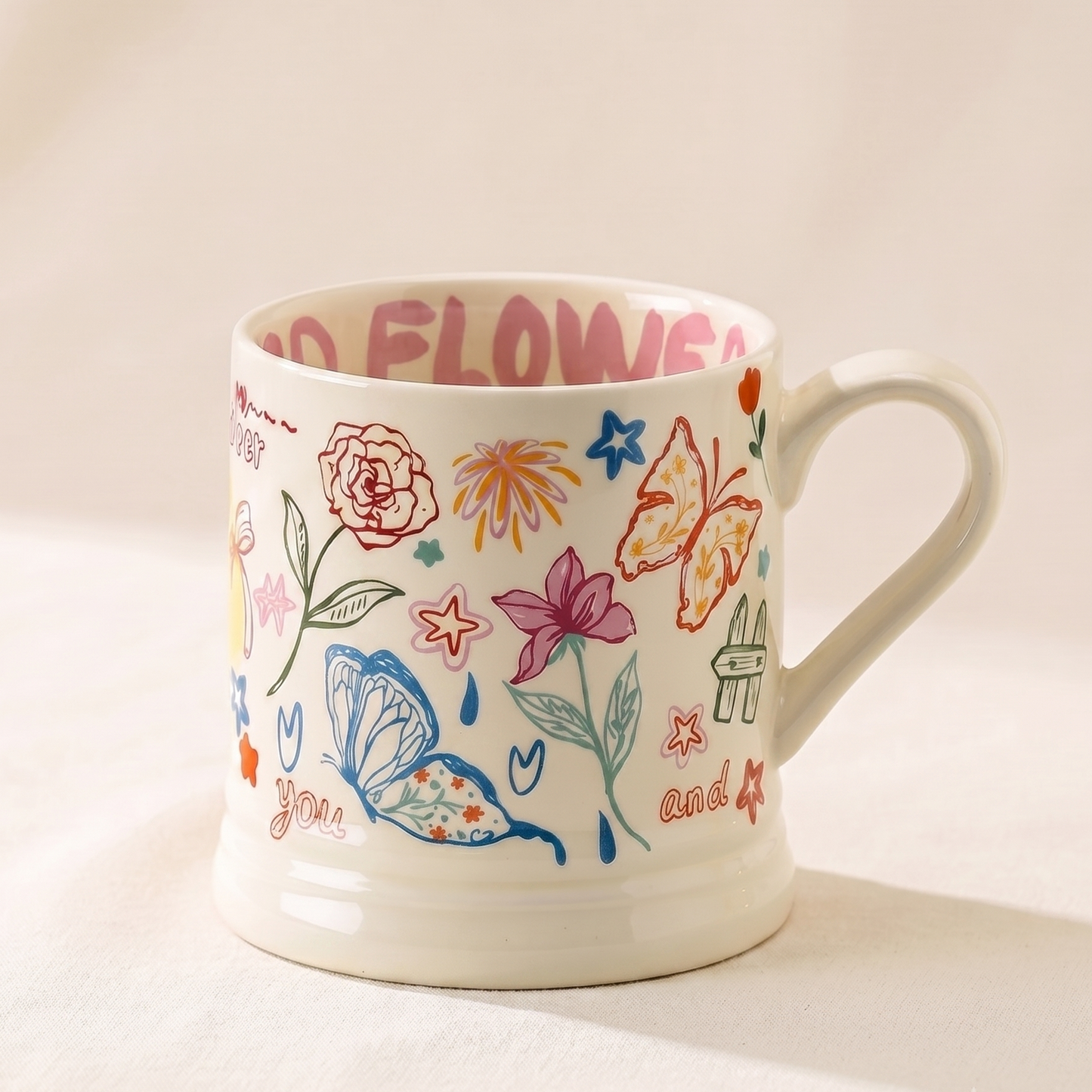 Graffiti Ceramic Mug · 12.5 oz
