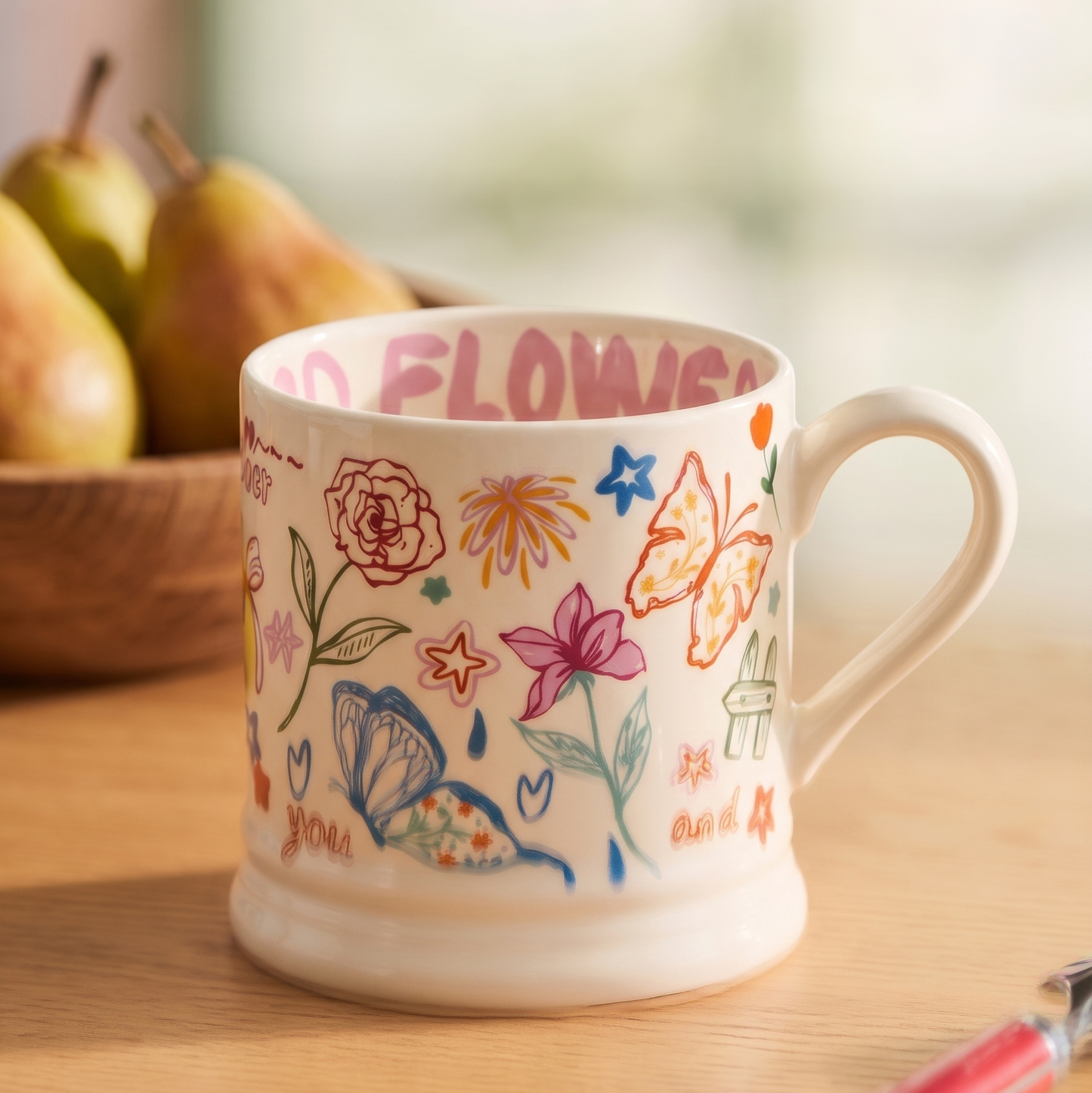 Graffiti Ceramic Mug · 12.5 oz