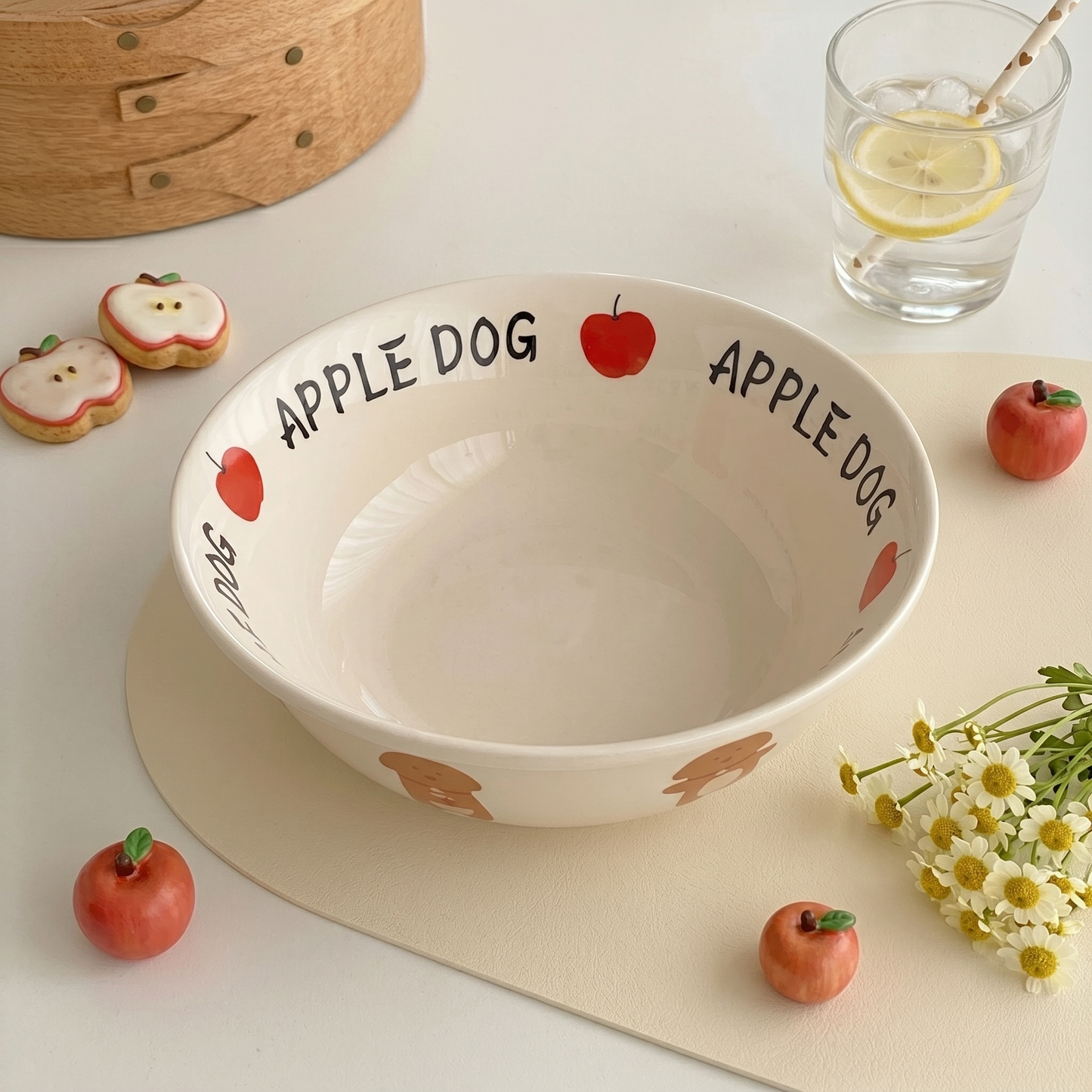 Puppy Ramen Ceramic Bowl · 8"