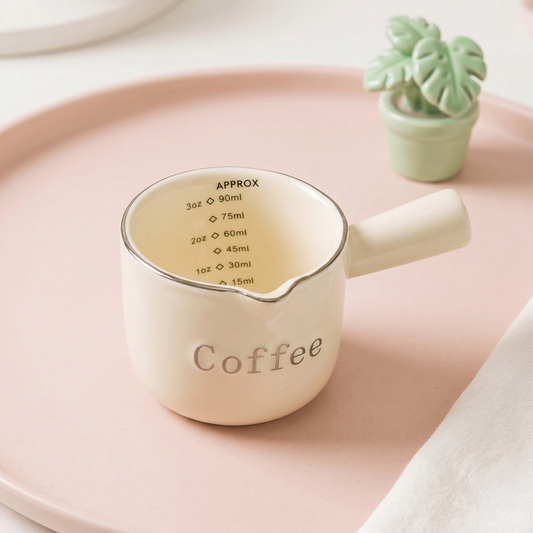 Café Cream Measuring Milk Cup