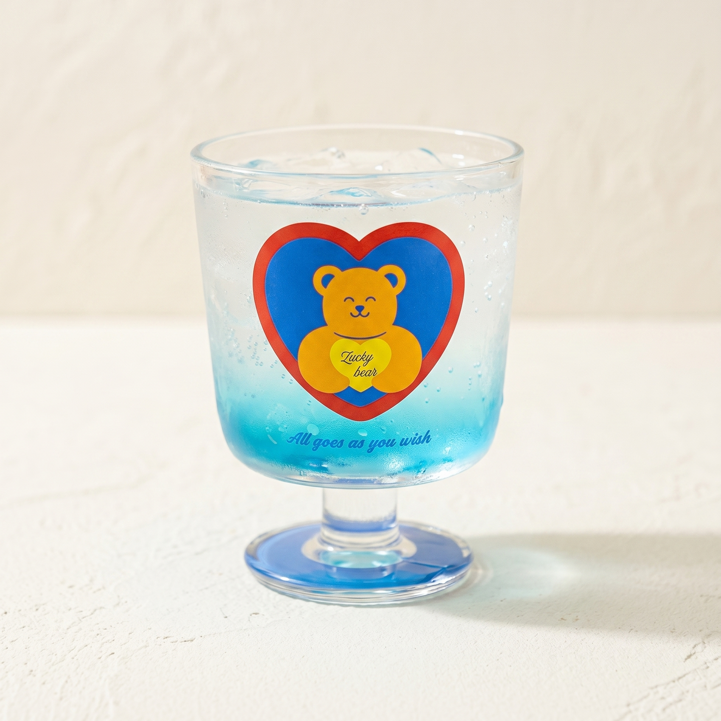 Sweet Bear Tall Wine Glass · 10oz