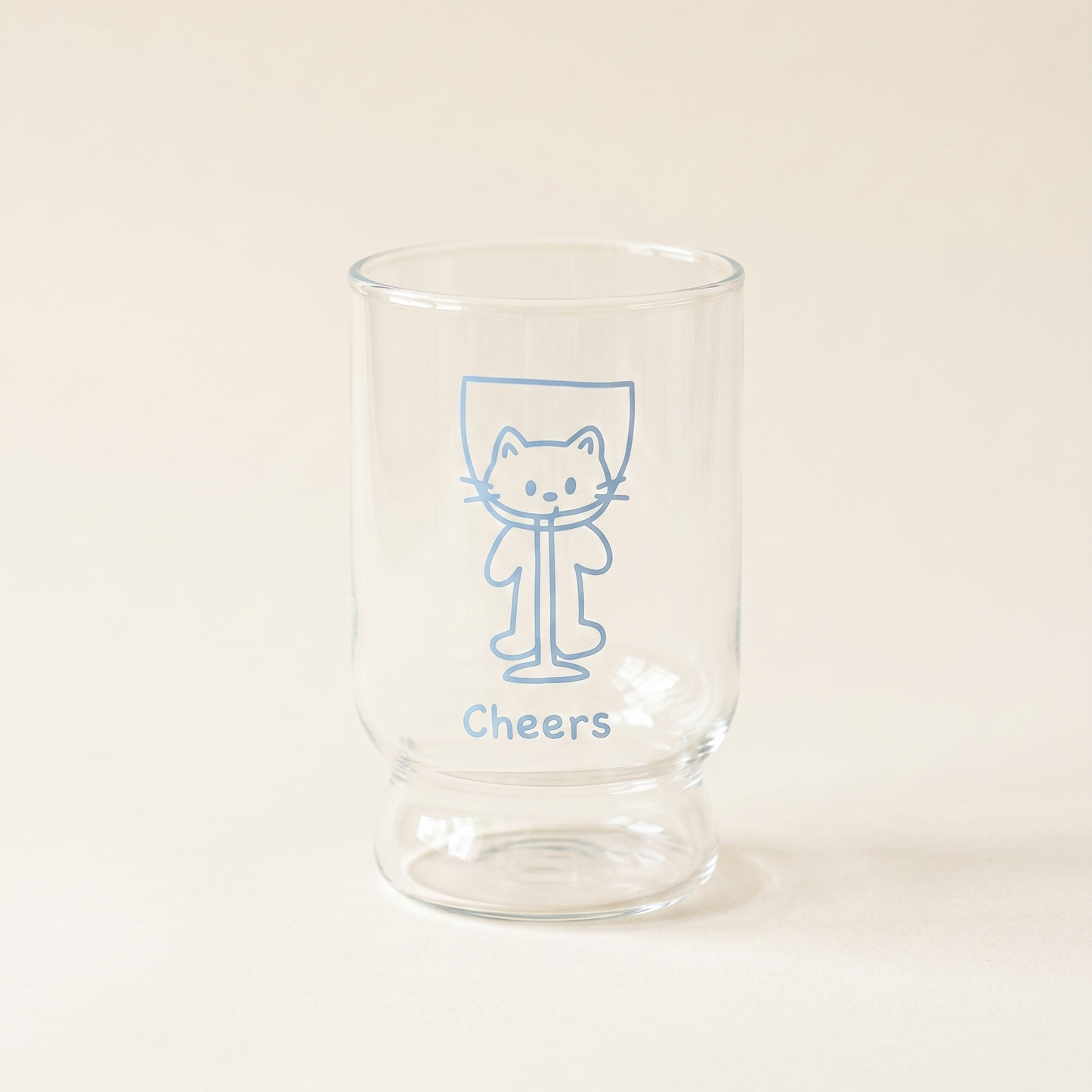 Cat Glass Cold Cup · 10.5 oz