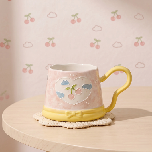 Cherry Blossom Single Mug · 13oz Blush