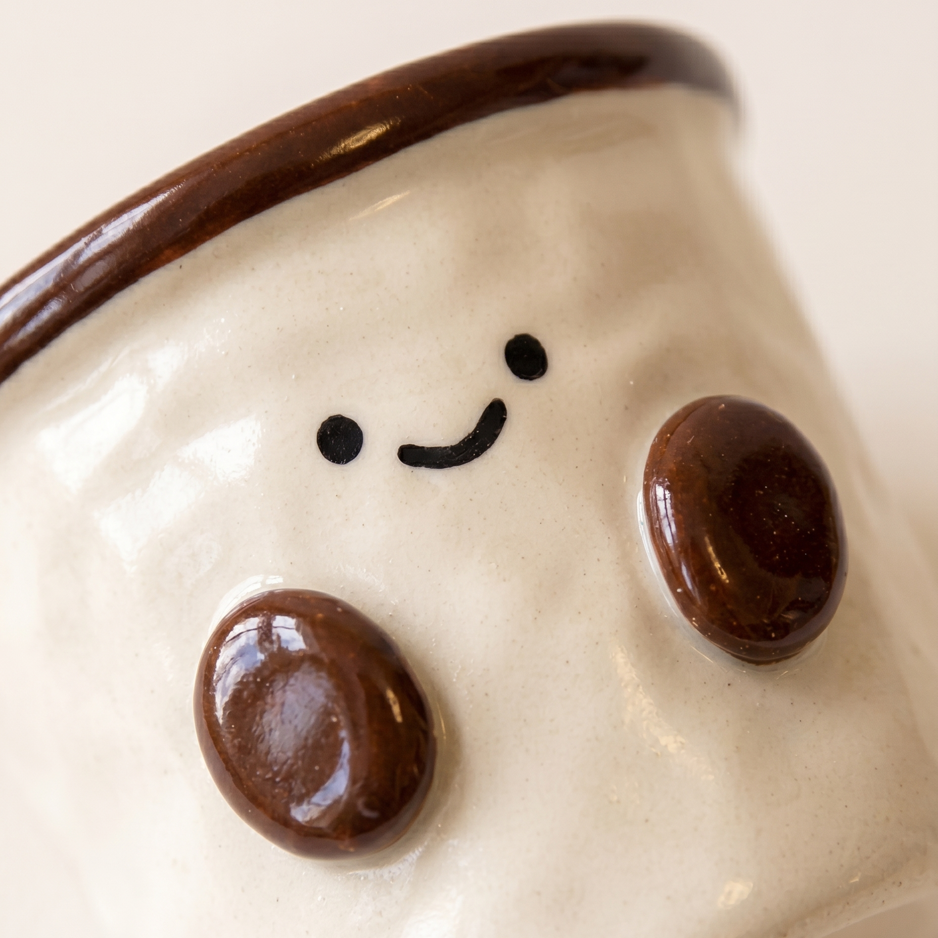 Cocoa Bean Hand-Pinched Ceramic Mug lifestyle - MoriMori Home