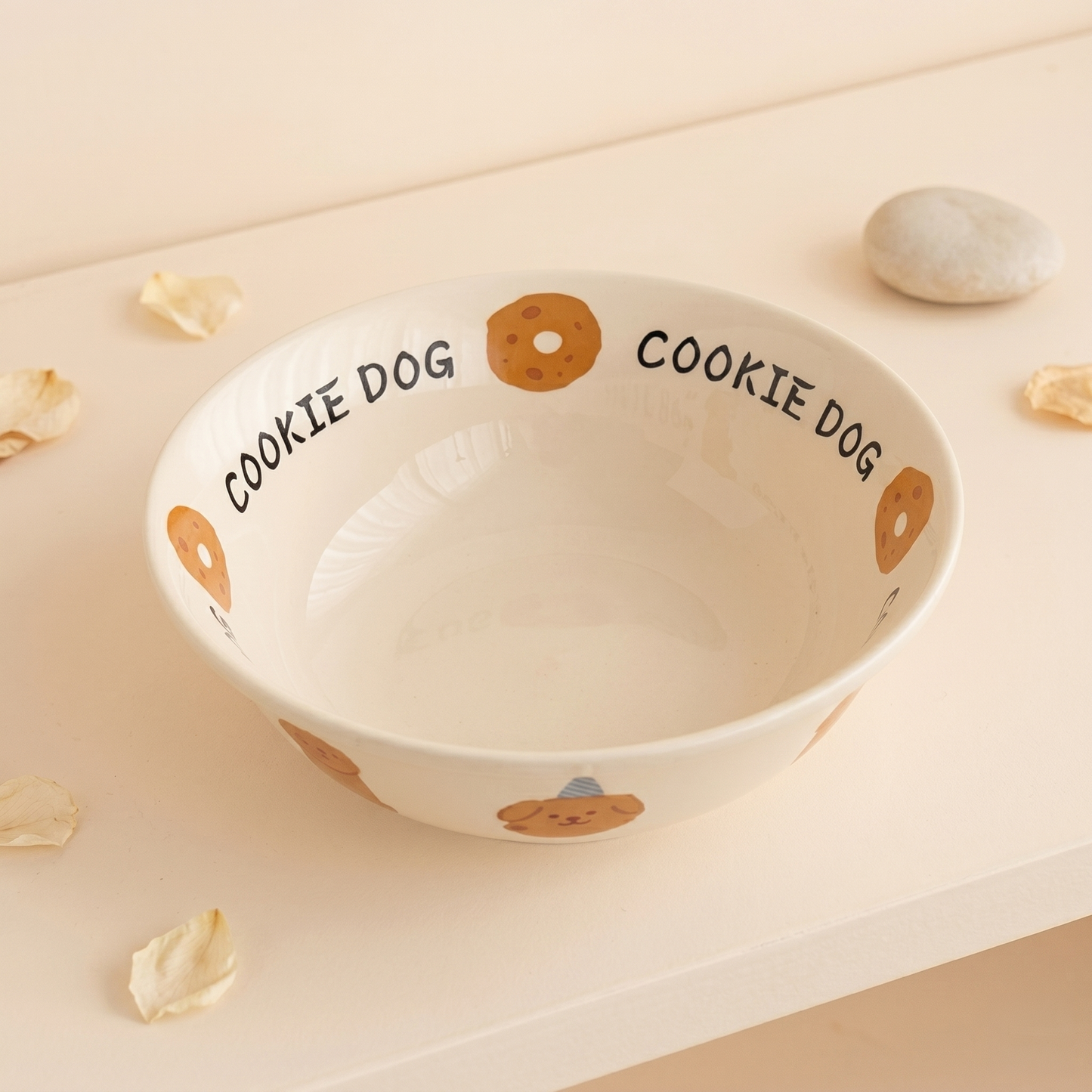 Puppy Ramen Ceramic Bowl · 8"