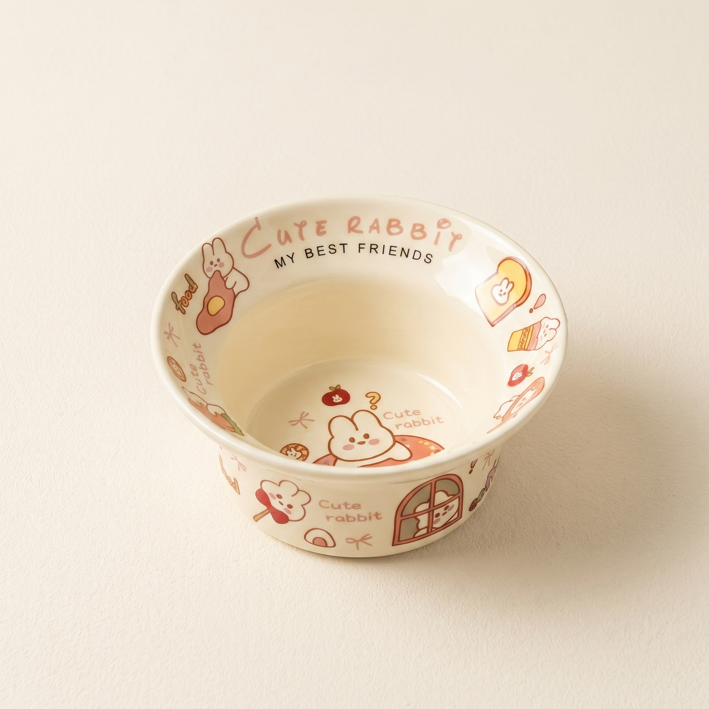 Creamy Ceramic Yogurt Bowl · 5"