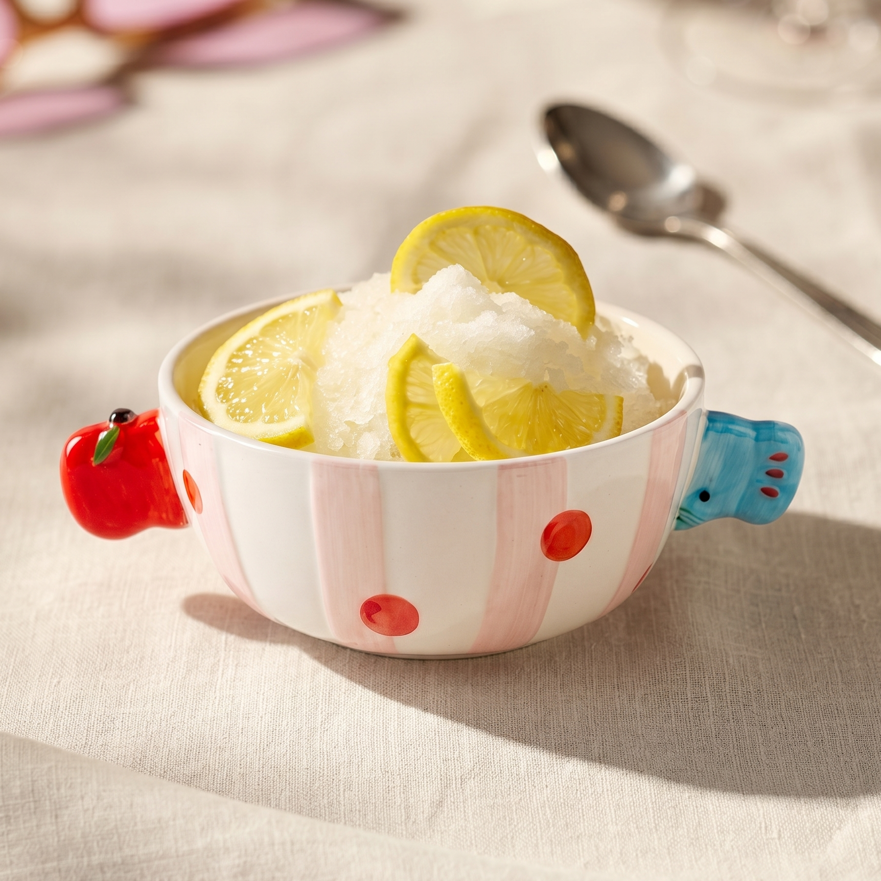 Elephant Double-Handled Salad Bowl styled - MoriMori Home
