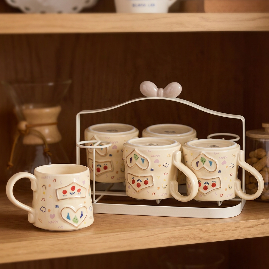 Garden Mori Ceramic Mug styled - MoriMori Home