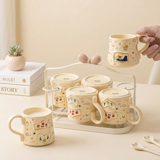 Garden Mori Mug Set · 10 oz