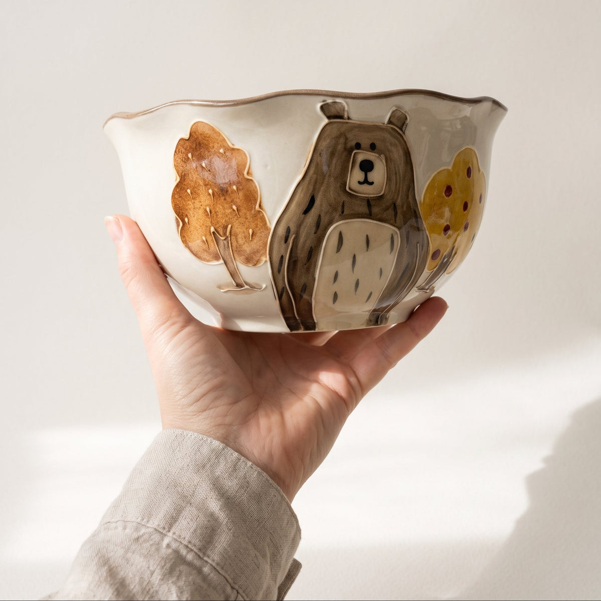 Cute Bear Forest Series Tableware · Bowls