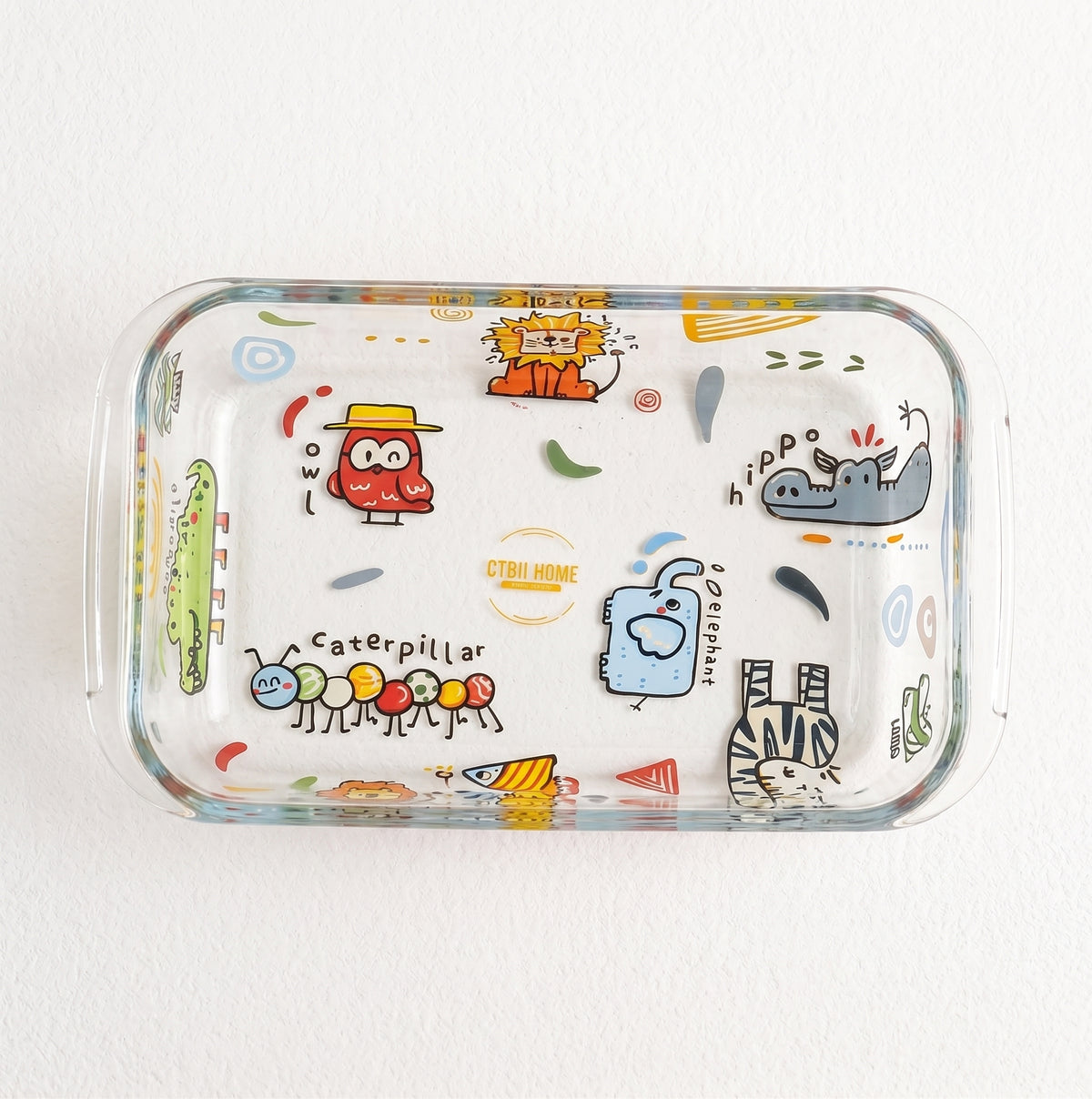 Animal Mori Friends Glass Tableware