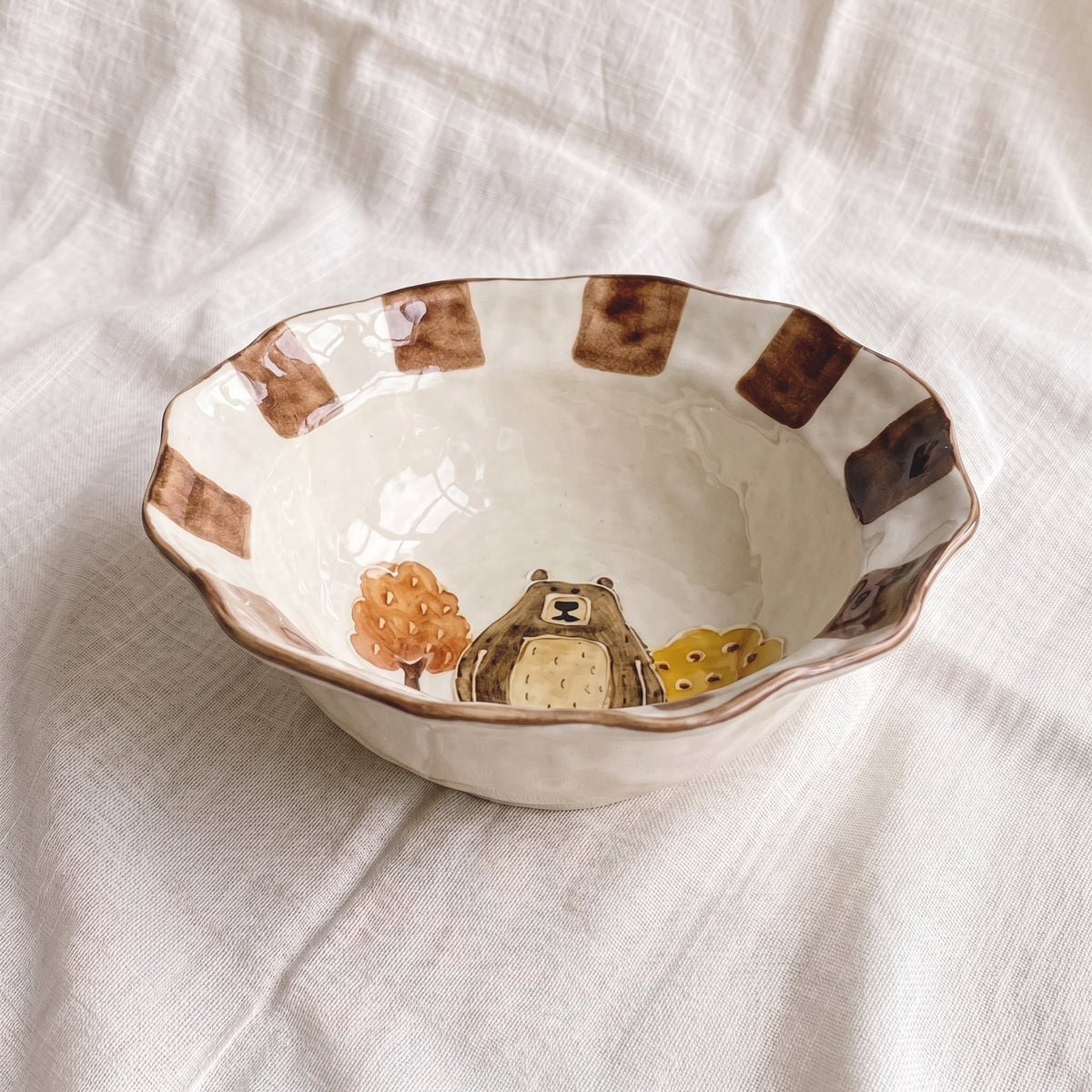 Cute Bear Forest Series Tableware · Soup Bowl