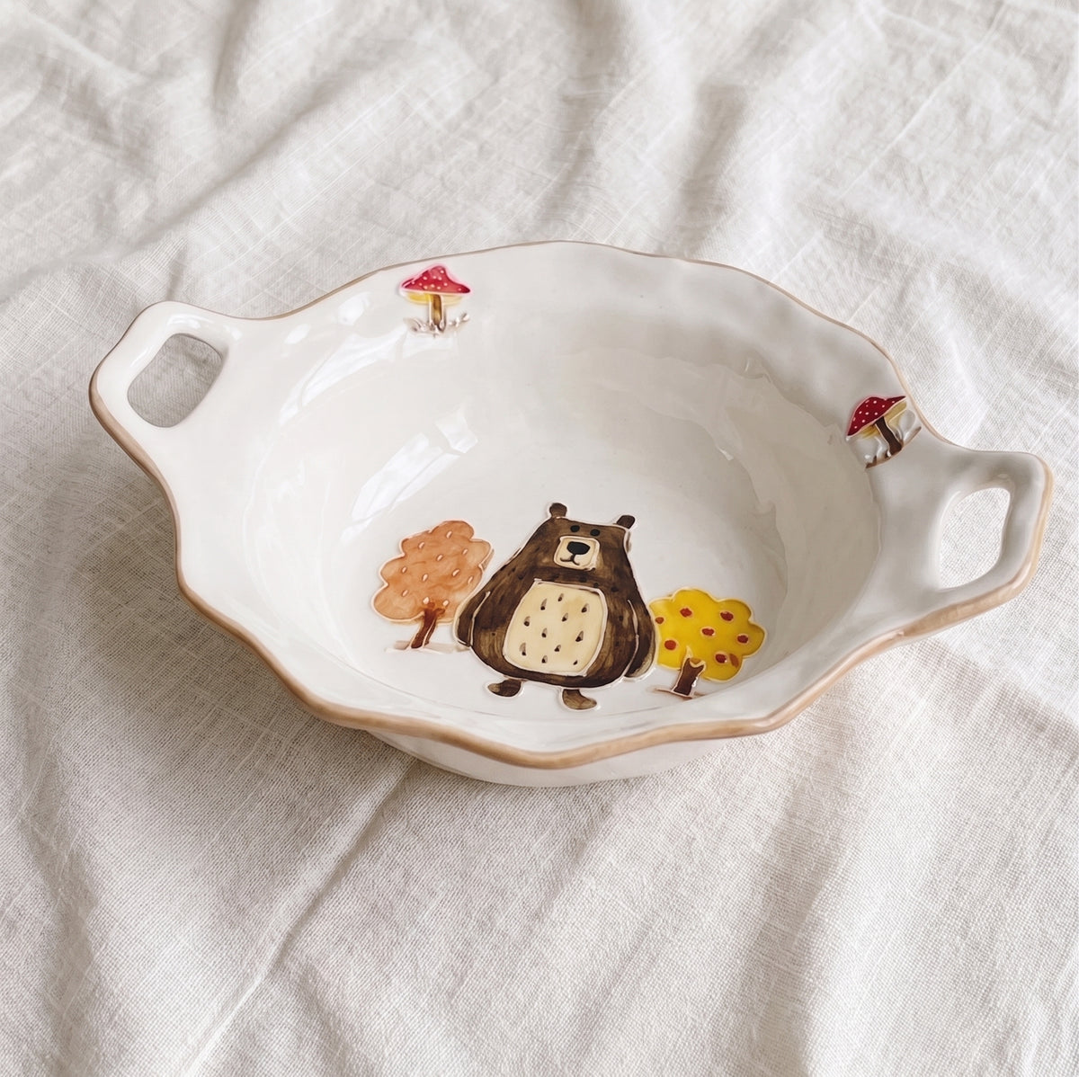 Cute Bear Forest Series Tableware · Soup Bowl