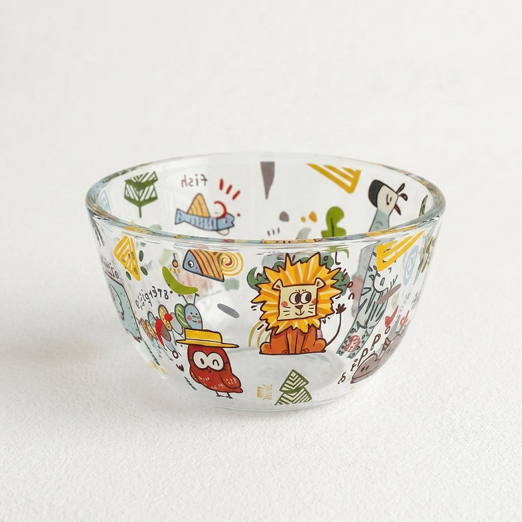 Animal Mori Friends Glass Tableware