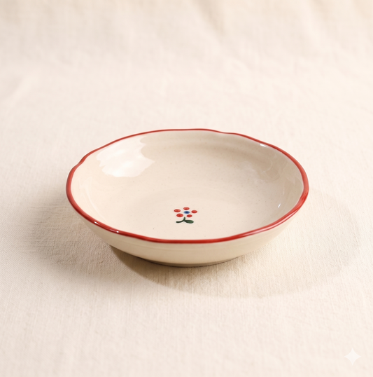 French Garden Saucer · 4"