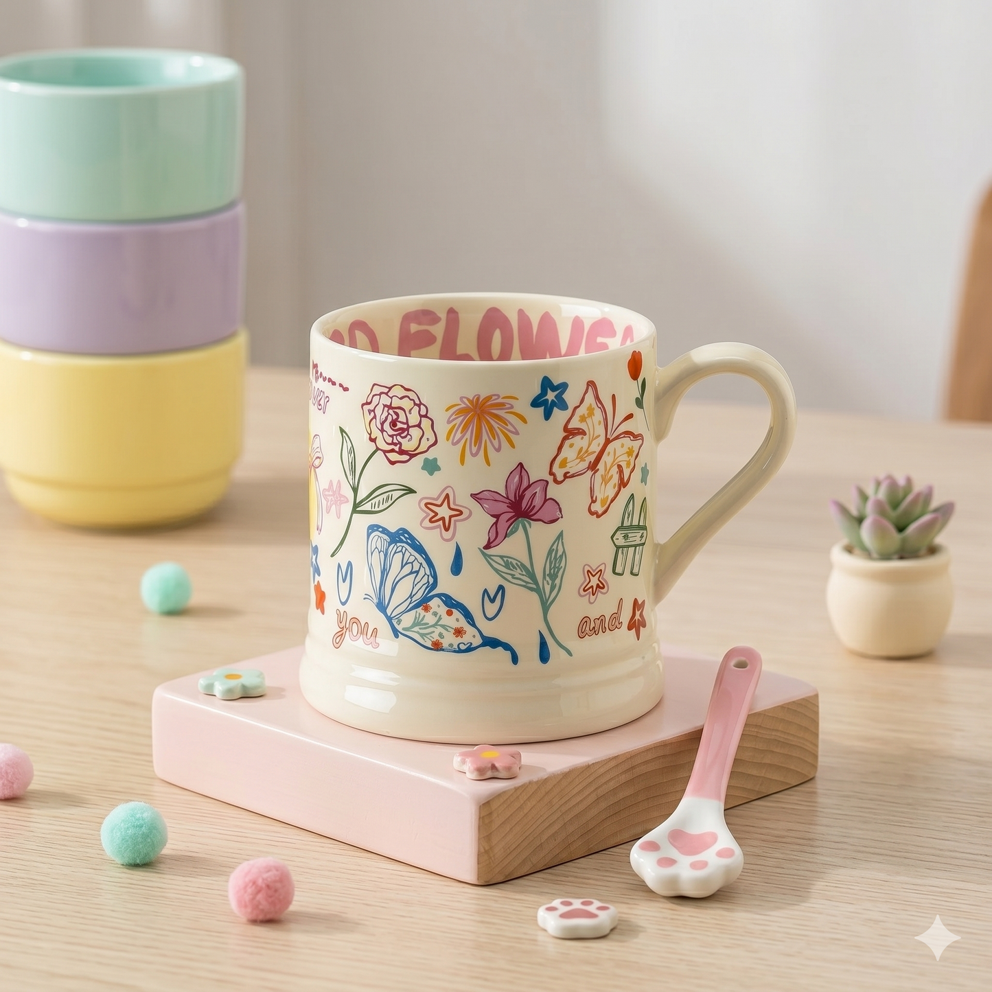 Alice Garden Mug · 12.5 oz