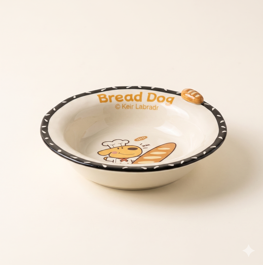 Bread Puppy Plate · 8.5"