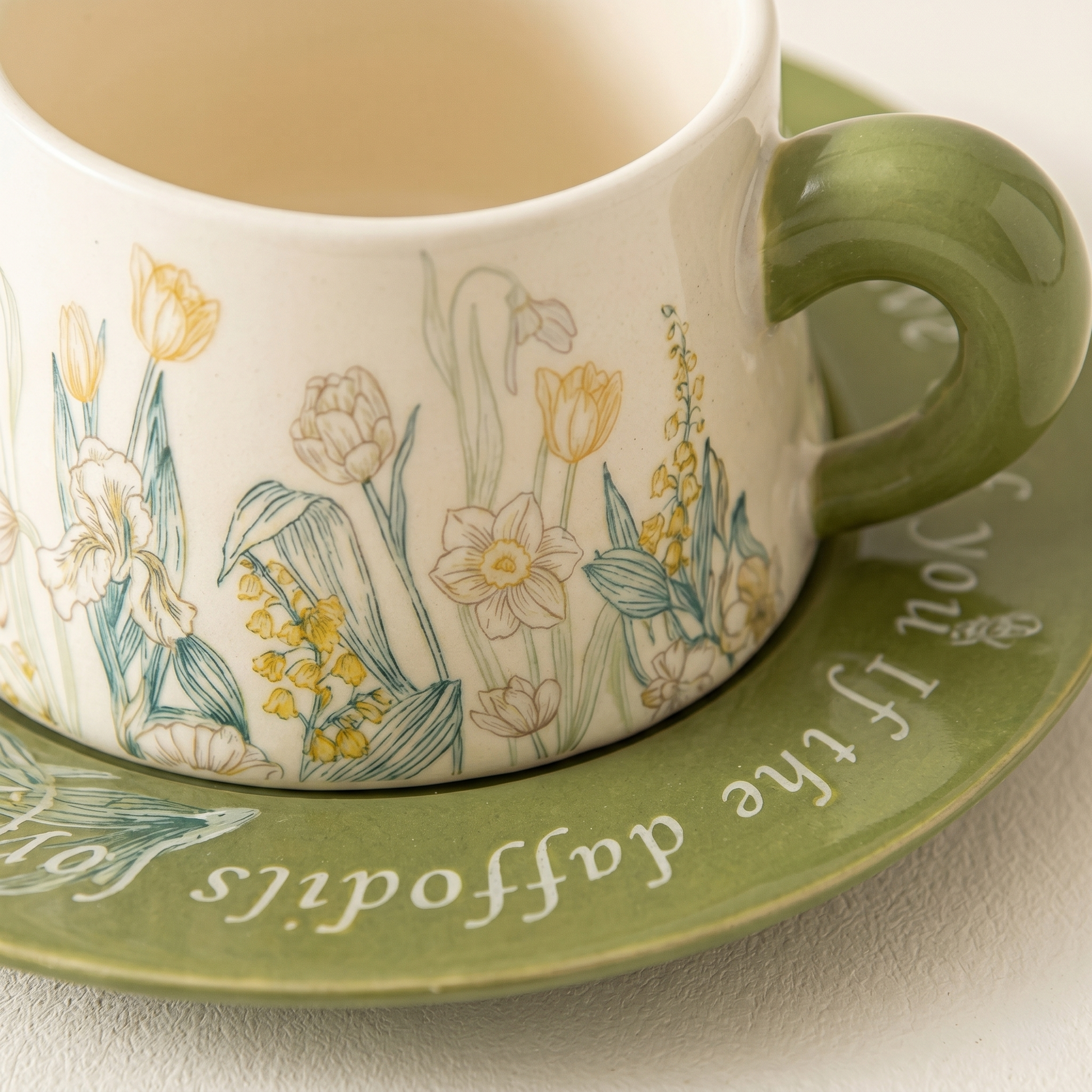 Lily of the Valley Coffee Cup gift box all variants - MoriMori Home