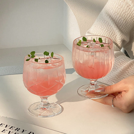 French Fluted Wine Glass Cup · 8.4oz