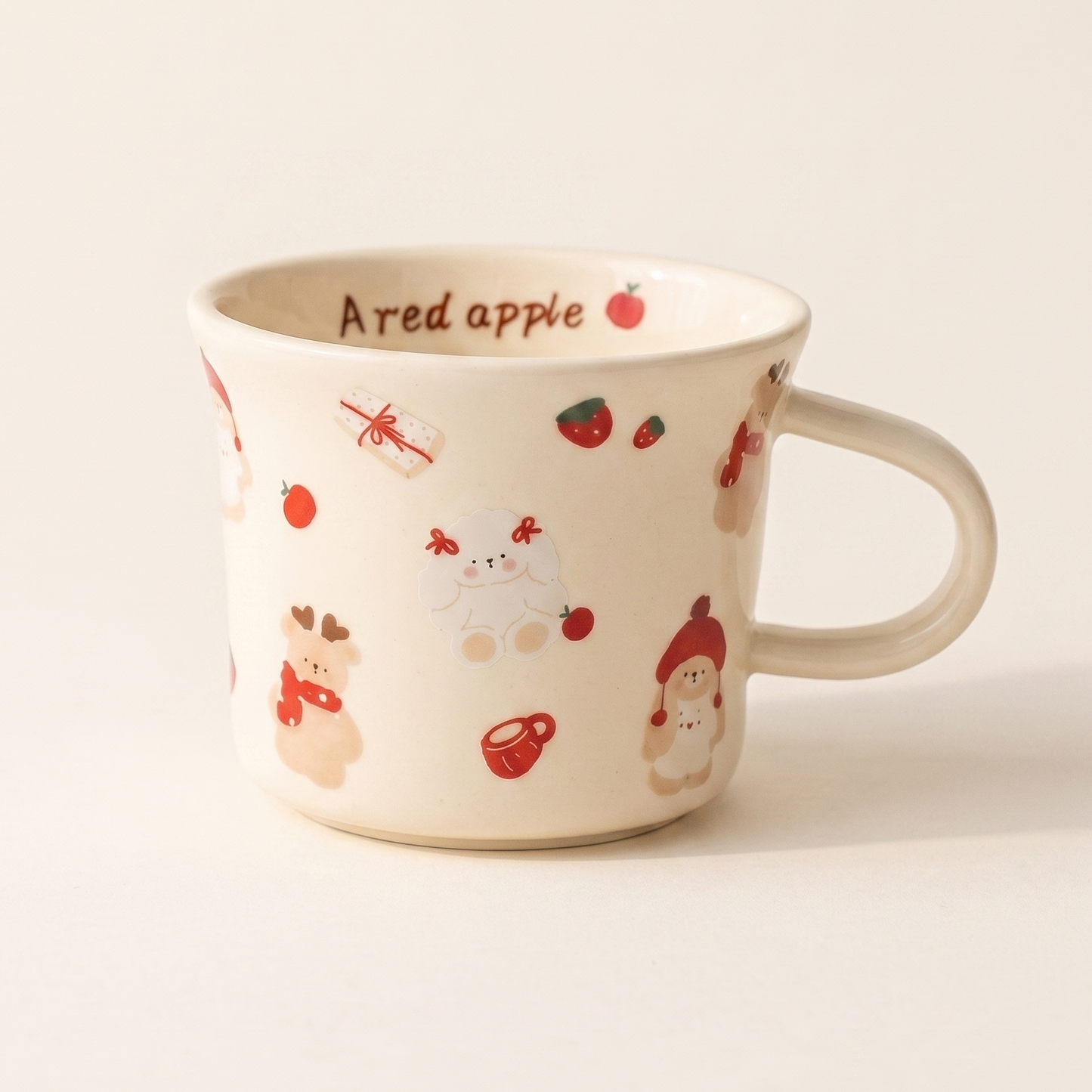 Occasion Ceramic Mug Caramel Penguin - MoriMori Home