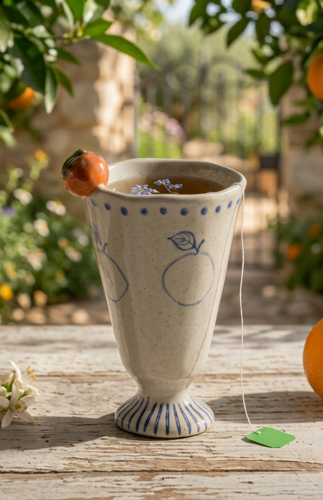 Pedestal Tall Cup · 6.8 oz