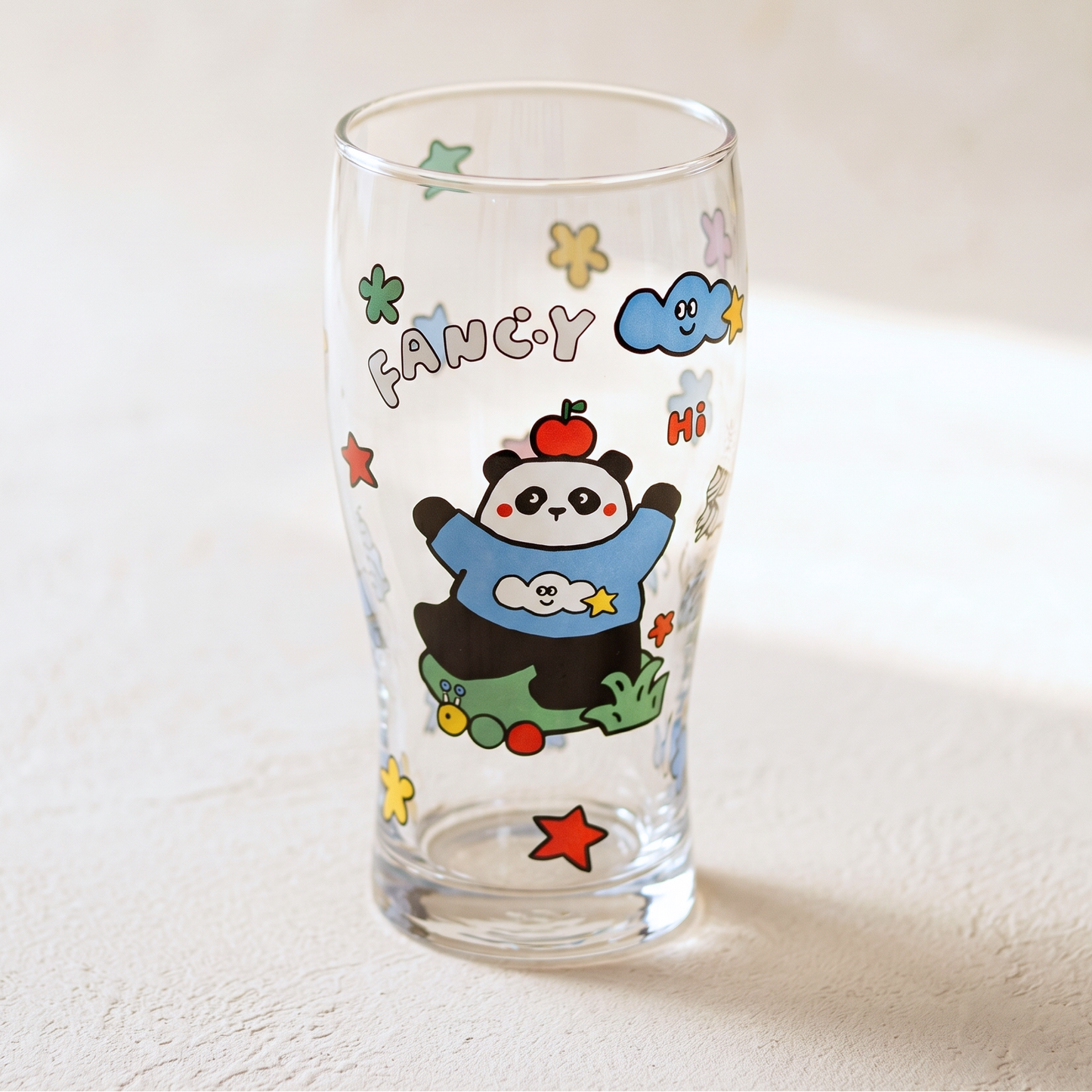 Panda Glass Beer Cup · 20oz