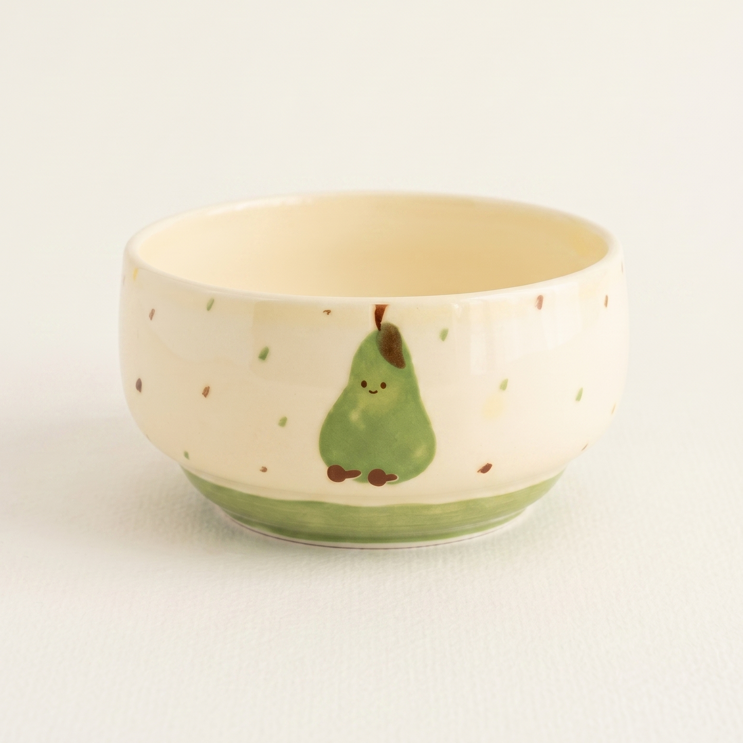 Illustrated Ceramic Rice Bowl · 4.65"