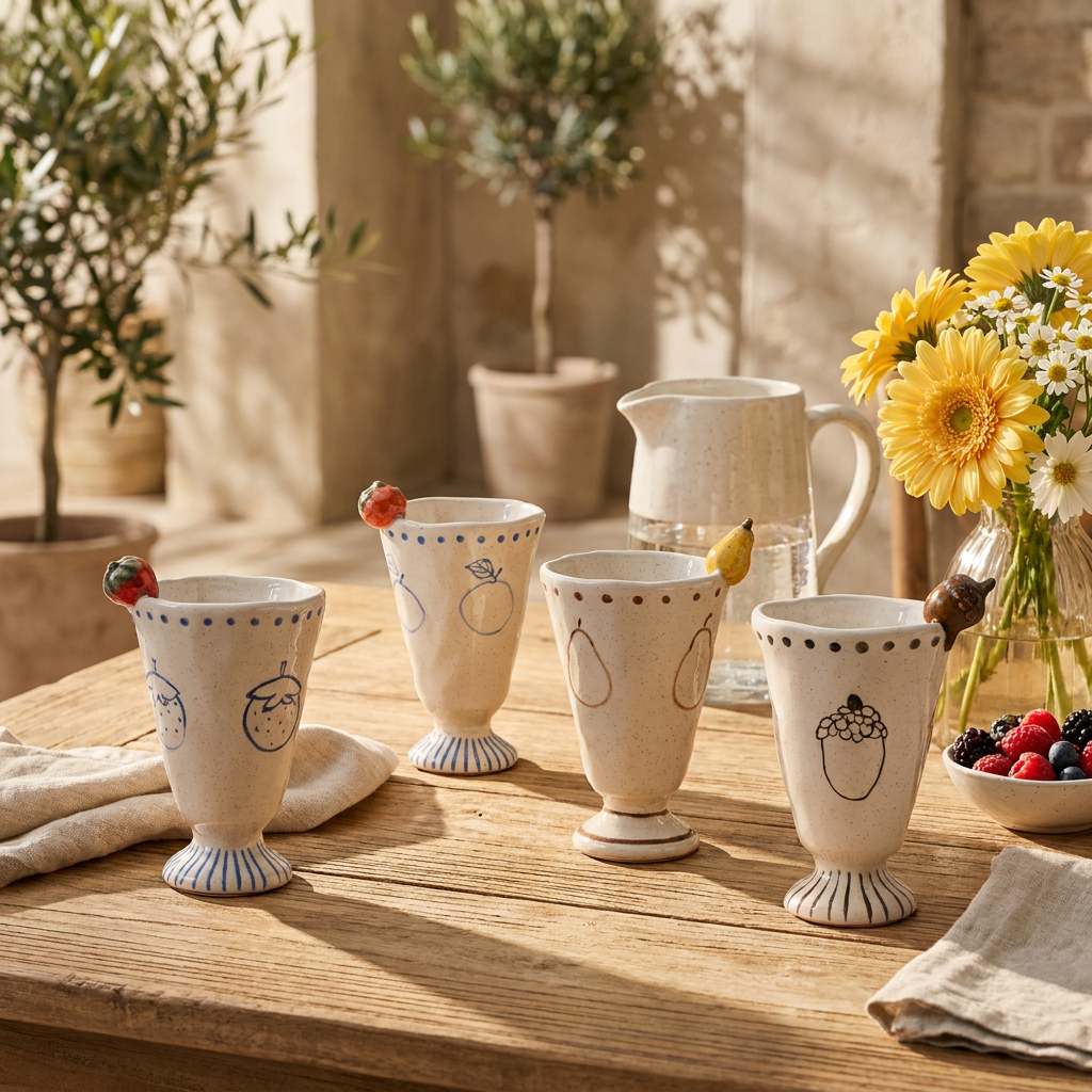 Pedestal Tall Cup · 6.8 oz