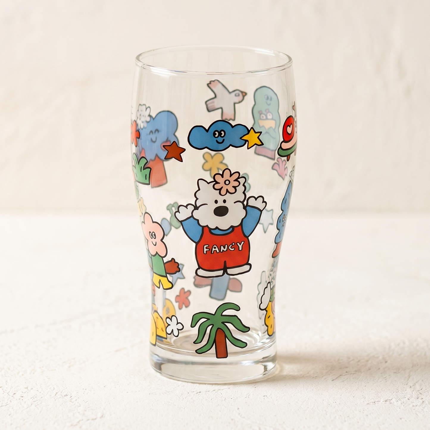 Cute Glass Beer Cup Puppy variant - MoriMori Home