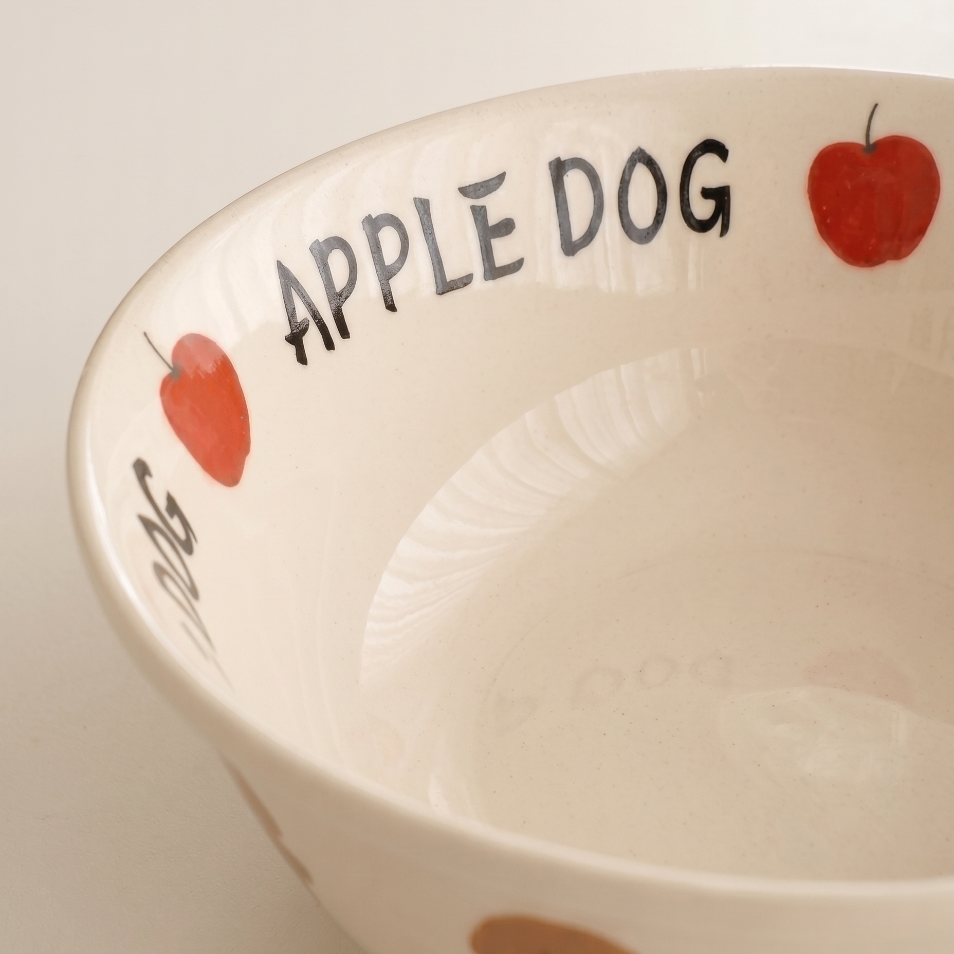 Puppy Ramen Ceramic Bowl Donut variant - MoriMori Home